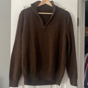 Men’s Polo Merino Wool Pullover